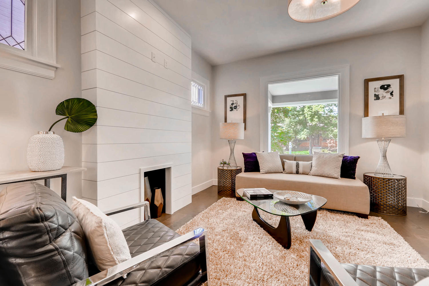 578 Washington — interior living space, Washington Park project